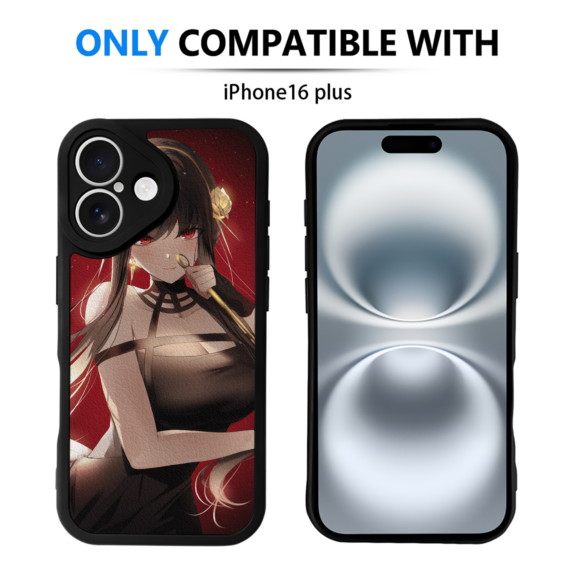 （画像用） SPY×FAMILY间谍家家酒 【iPhone 16シリーズ対応】シリコンスマホケース（レザー調） 材質：シリコン